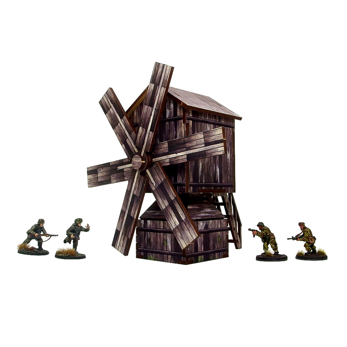 Micro Art Studio - Pre-Painted WW2 Ostfront Village Windmill