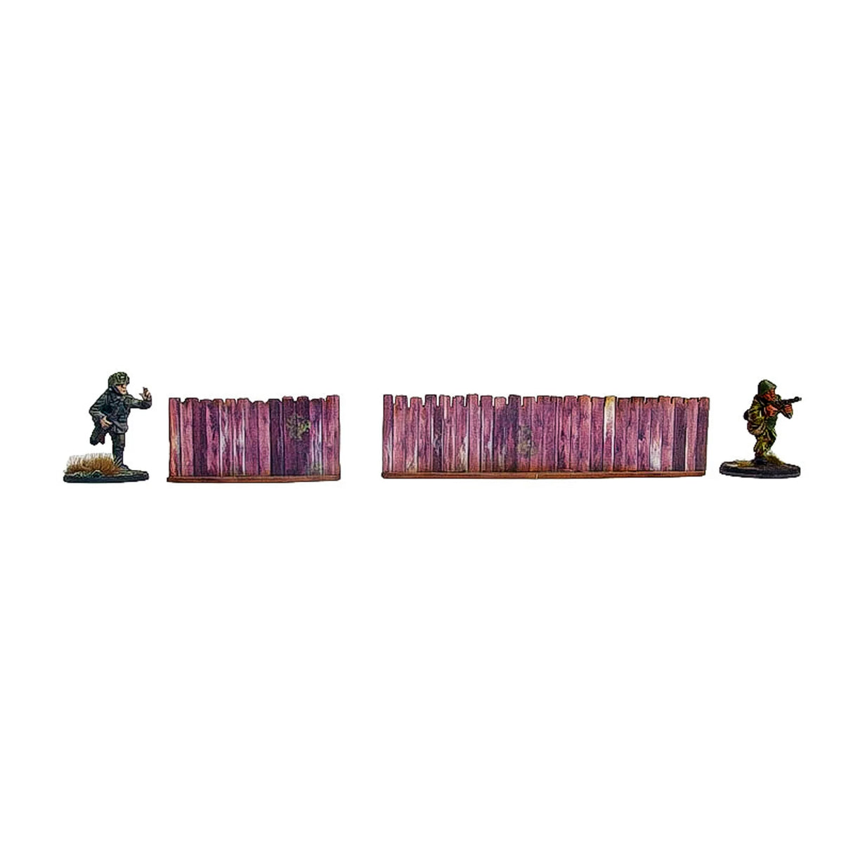 Micro Art Studio - Pre-Painted WW2 Ostfront Village Low Fence