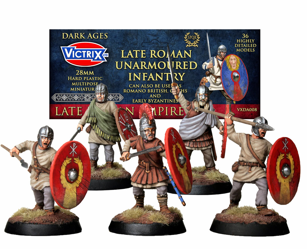 Victrix Miniatures - Late Roman Unarmoured Infantry