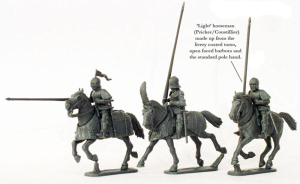 Perry Miniatures - War of the Roses Mounted Men at Arms 1450-1500