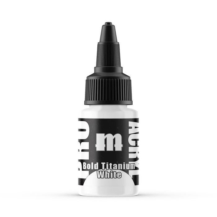 Monument Pro Acryl - Bold Titanium White 22ml