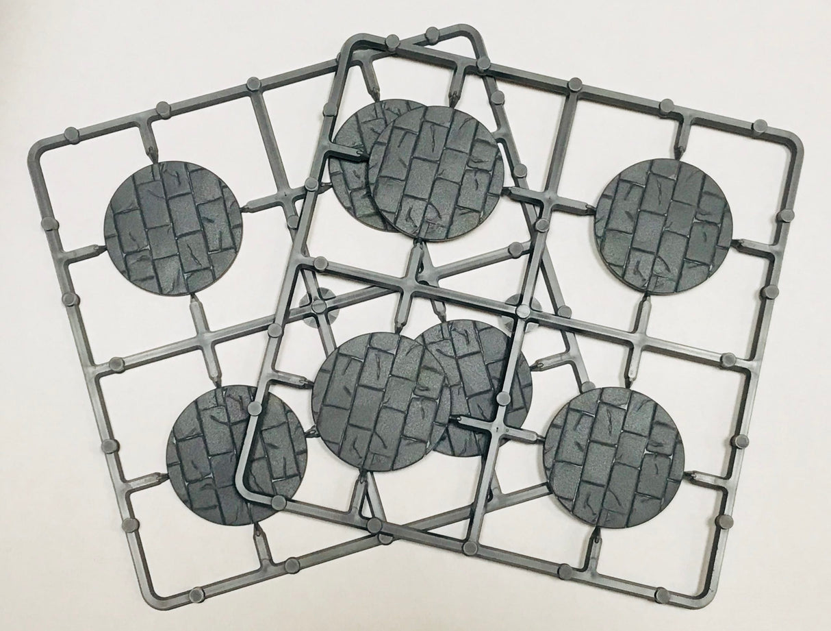 Renedra - Bases: Paved 40mm Diameter (8)