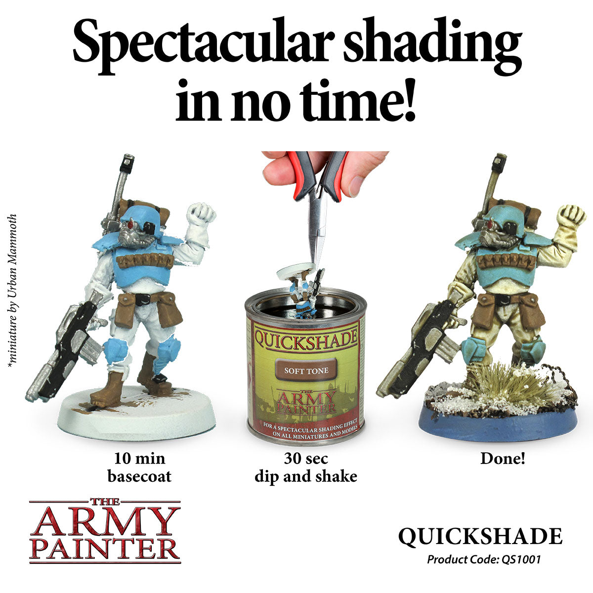 The Army Painter - Quickshade Dip: Soft Tone