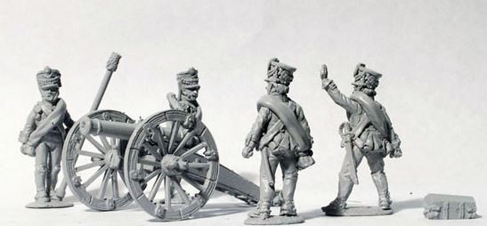 Perry Miniatures - Russian Foot Artillery Firing 6pdr (1809 Kiwer)