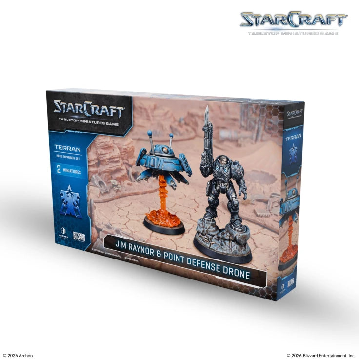 StarCraft - Jim Raynor & Point Defense Drone