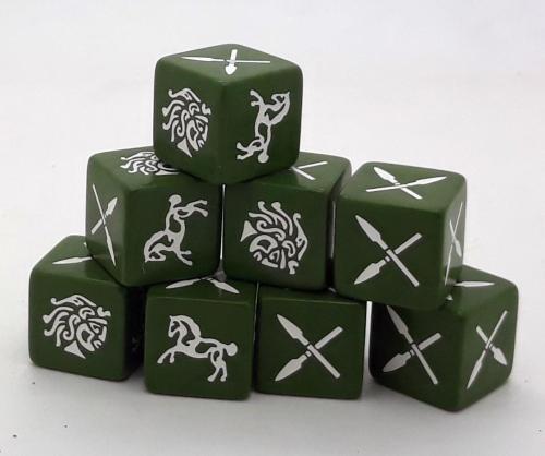 SAGA - Barbarian Dice - Gauls / Iberians / Numidians