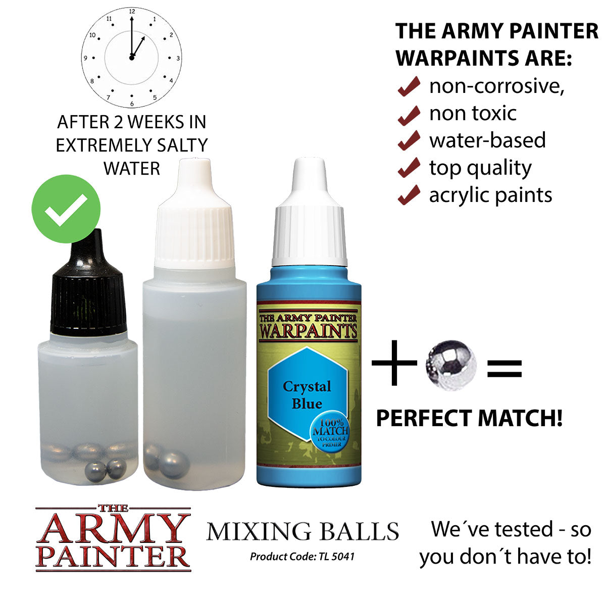 The Army Painter - Paint Mixing Balls Stainless Steel
