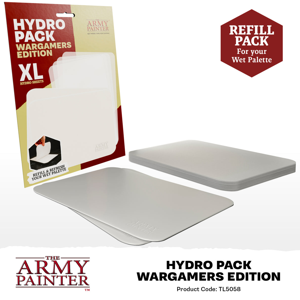 The Army Painter - Wet Palette Hydro Pack Wargamers Edition XL