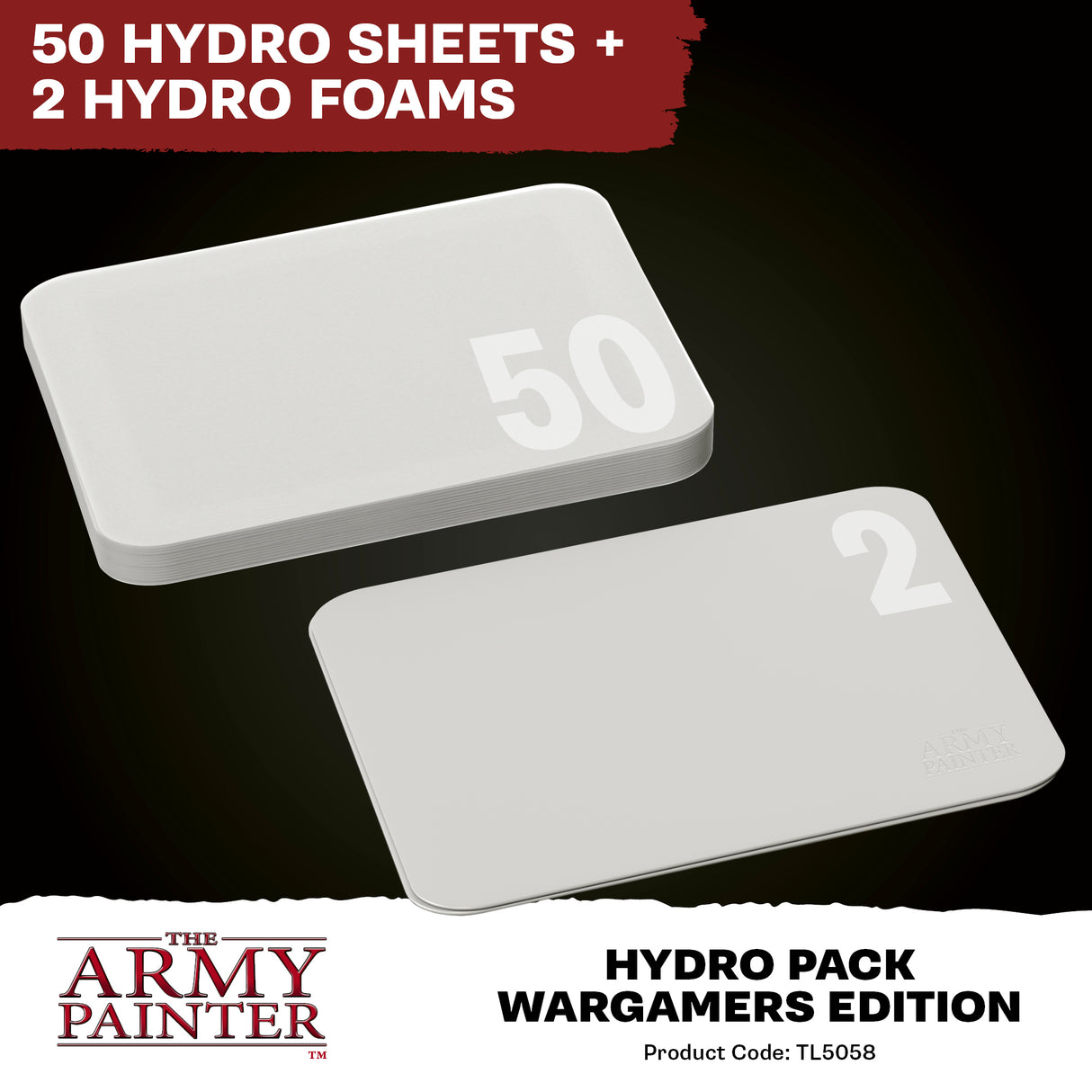 The Army Painter - Wet Palette Hydro Pack Wargamers Edition XL