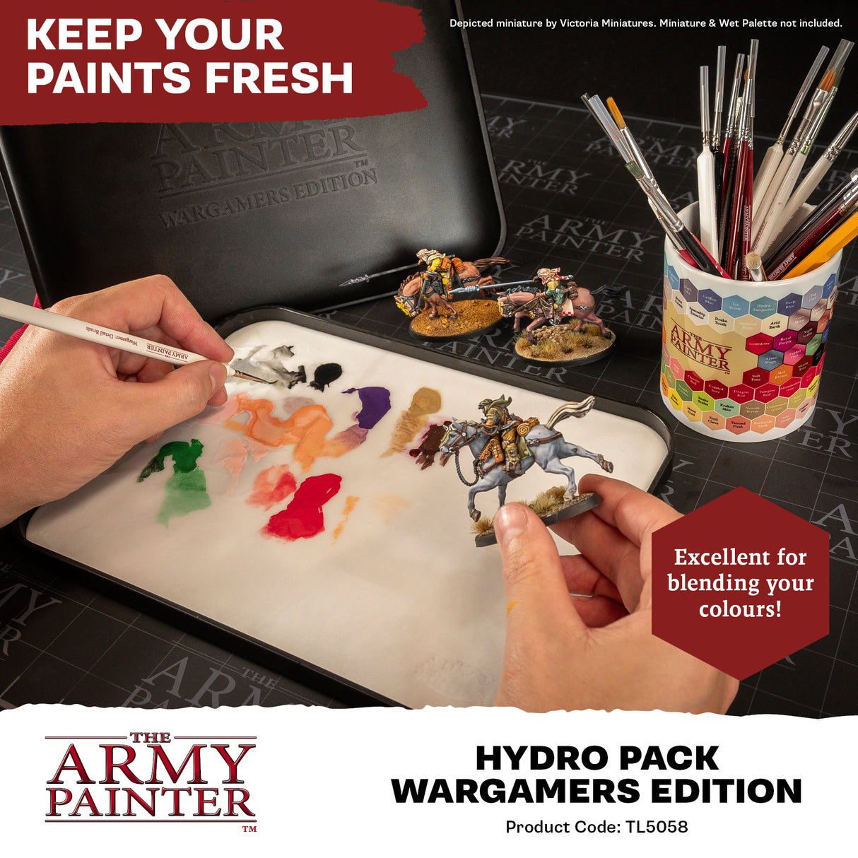 The Army Painter - Wet Palette Hydro Pack Wargamers Edition XL