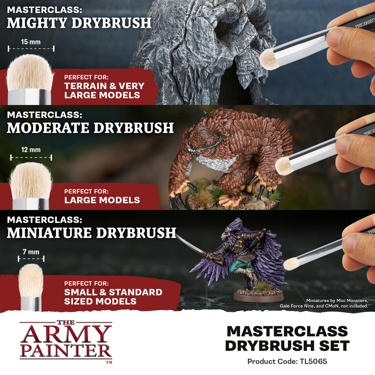 The Army Painter - Masterclass Drybrush Set