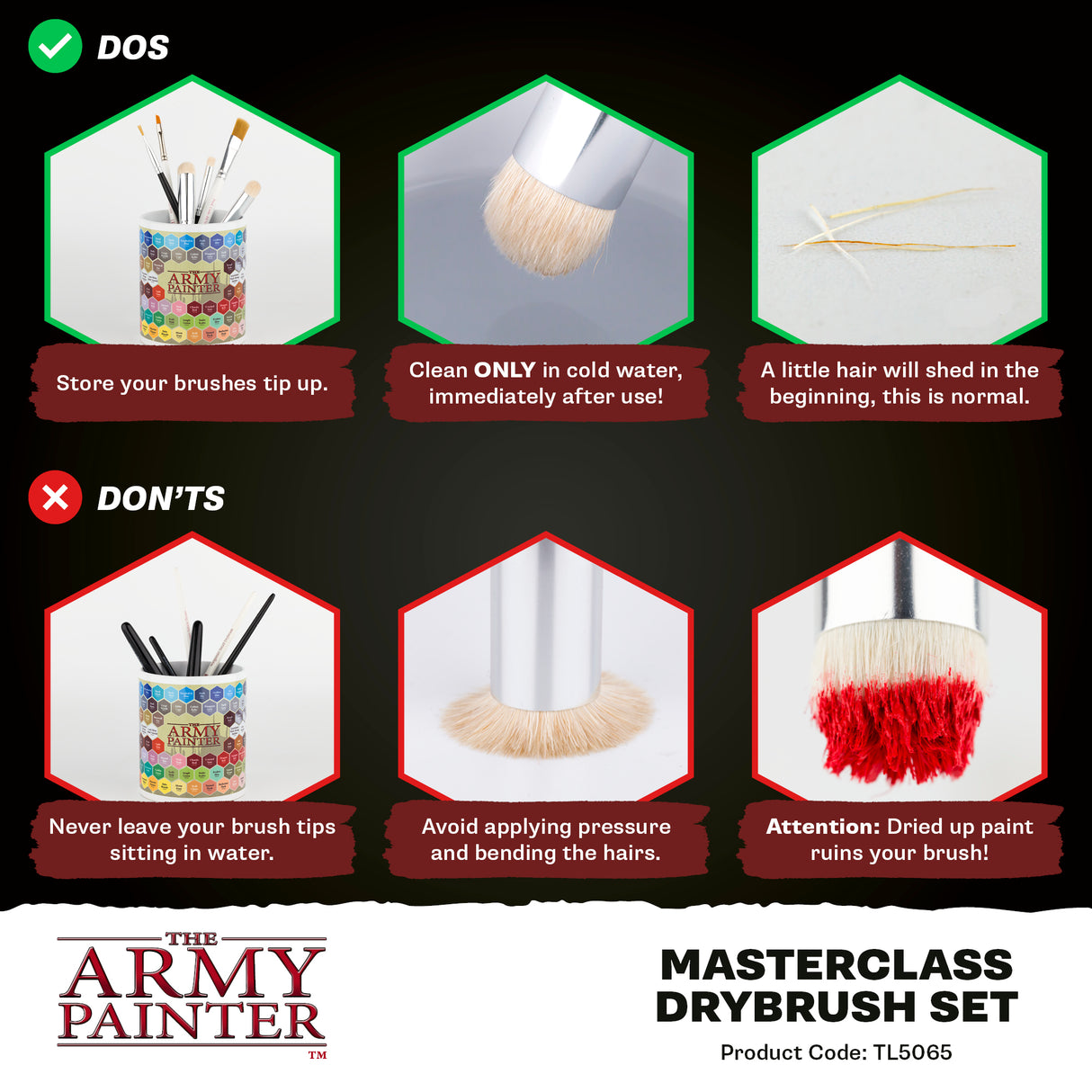 The Army Painter - Masterclass Drybrush Set