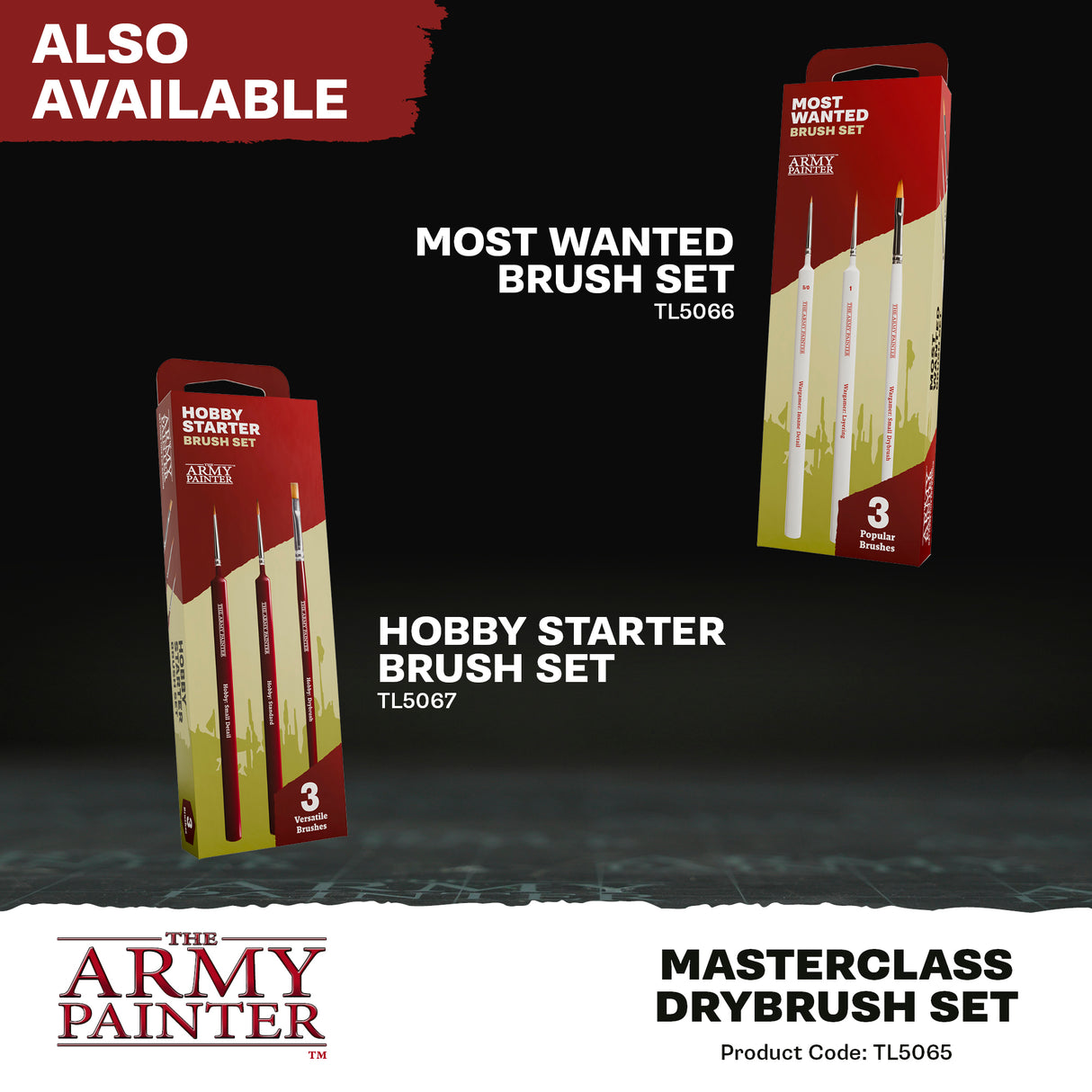 The Army Painter - Masterclass Drybrush Set