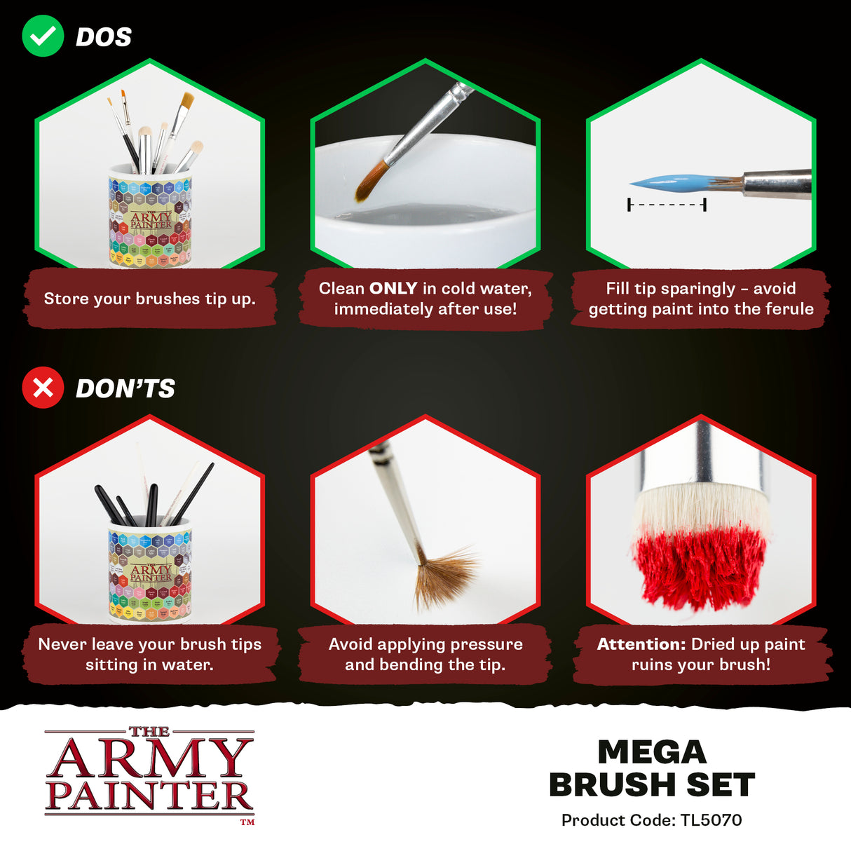 The Army Painter - Mega Brush Set