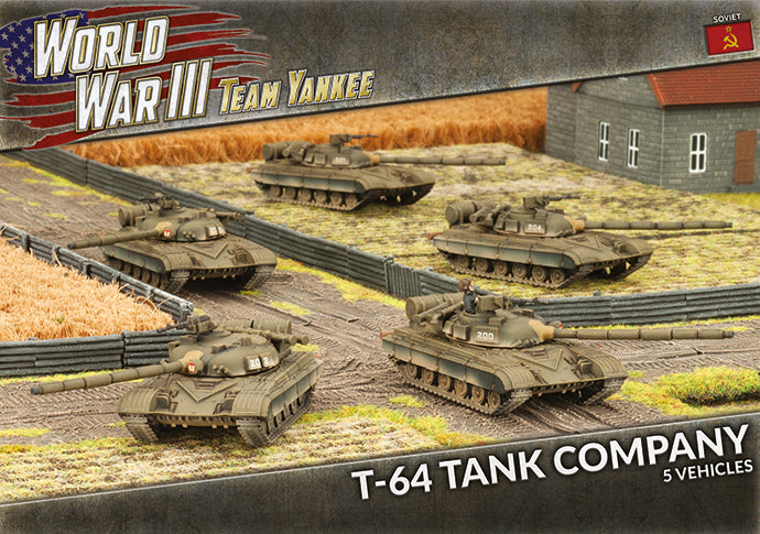 World War III - Soviet: T-64 Tankovy Company