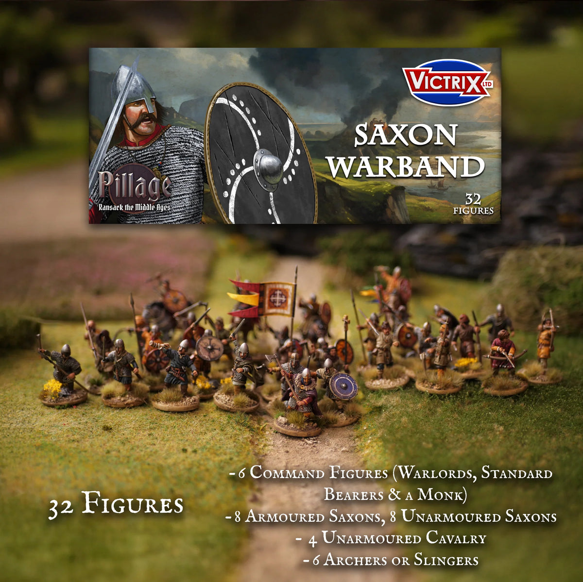 Victrix Miniatures - Saxon Warband