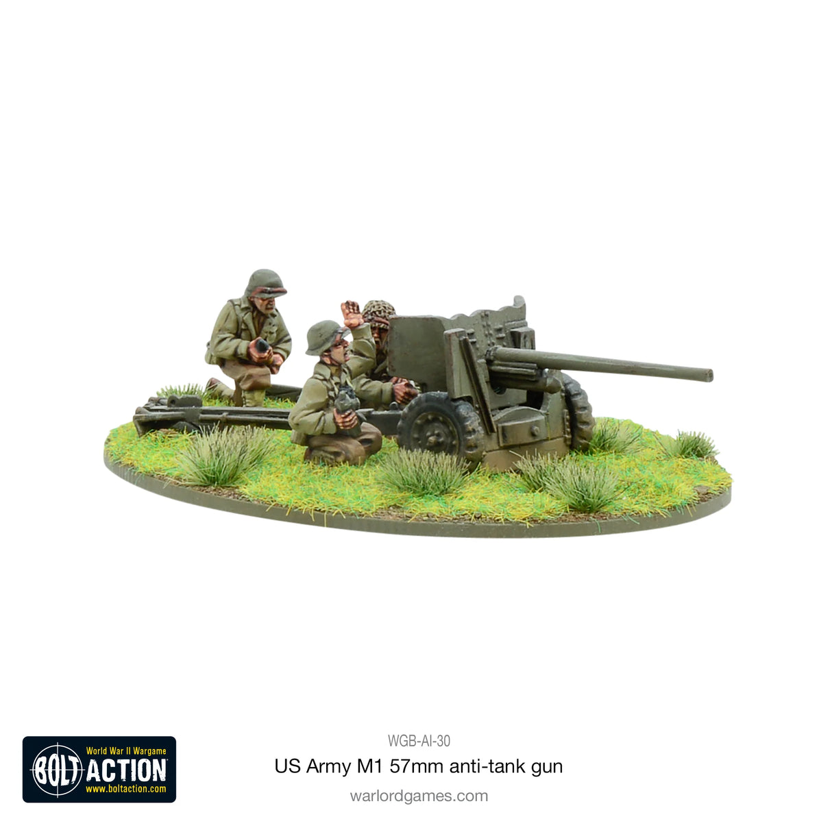 Bolt Action - US Army M1 57mm Anti-Tank Gun