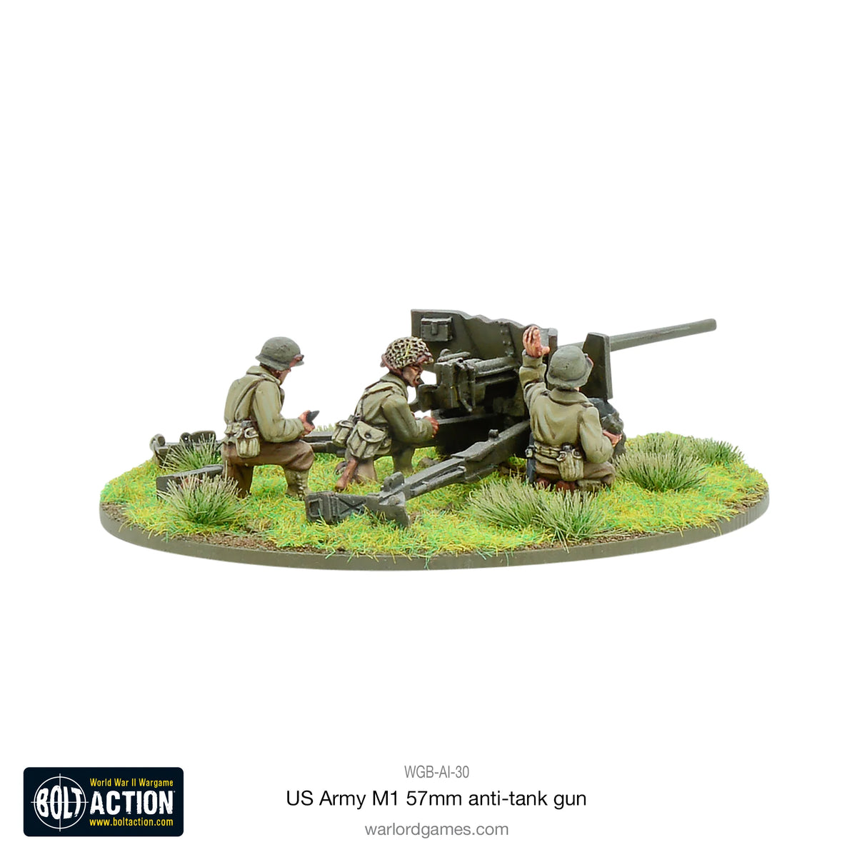 Bolt Action - US Army M1 57mm Anti-Tank Gun