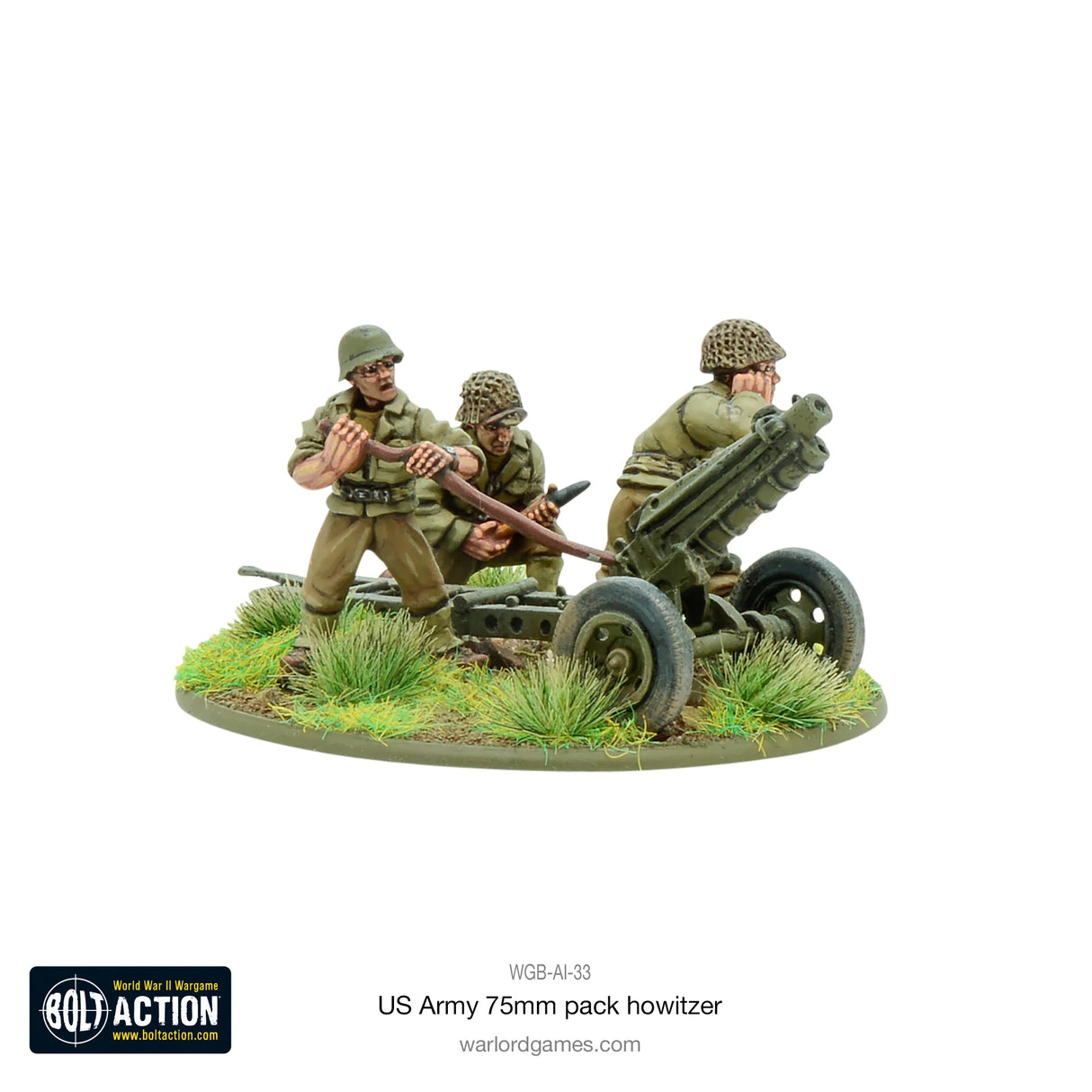 Bolt Action - US Army 75mm Pack Howitzer