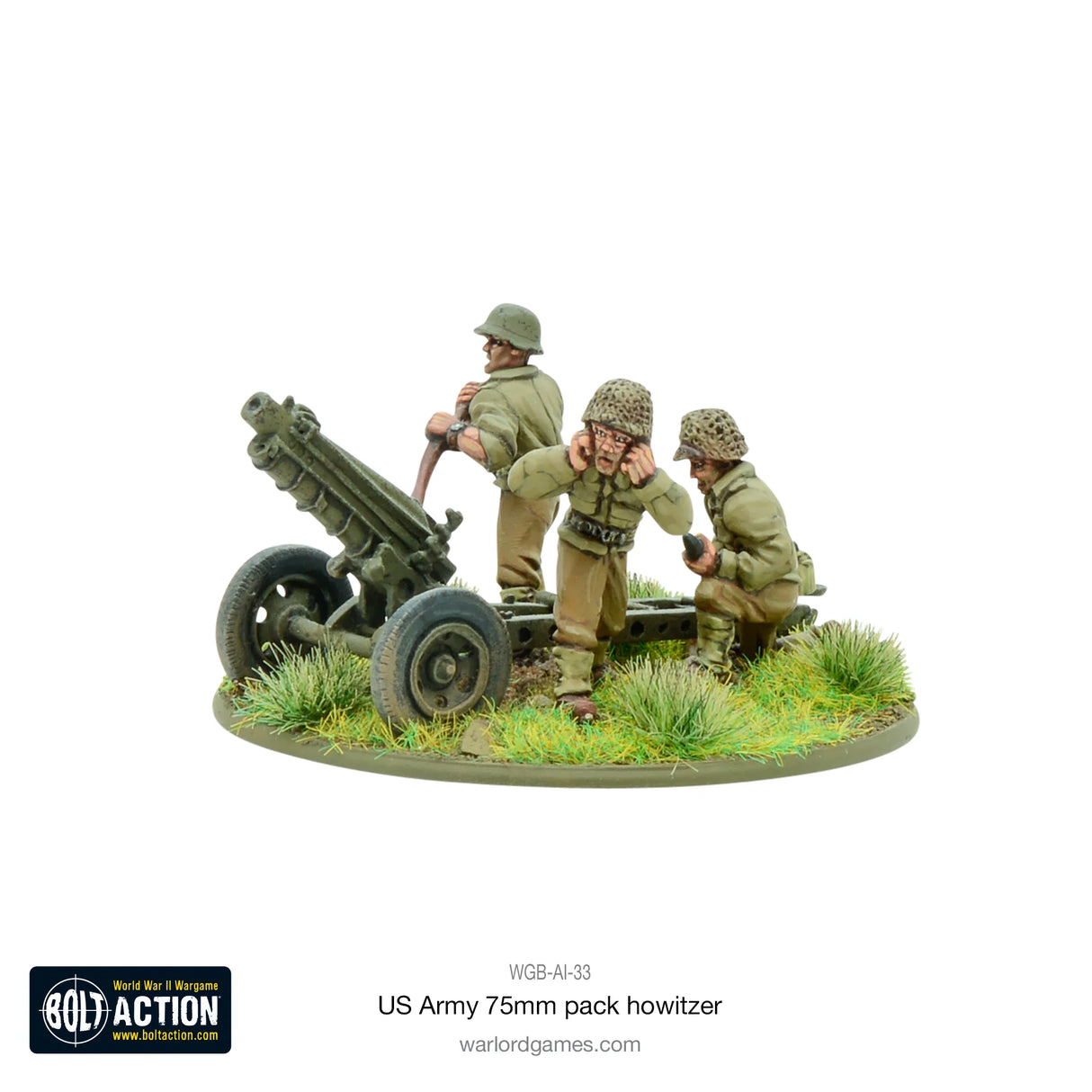 Bolt Action - US Army 75mm Pack Howitzer
