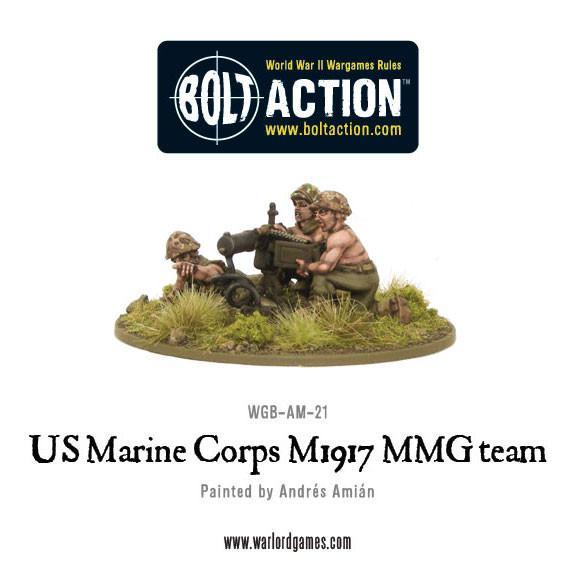 Bolt Action - USMC M1917 MMG Team