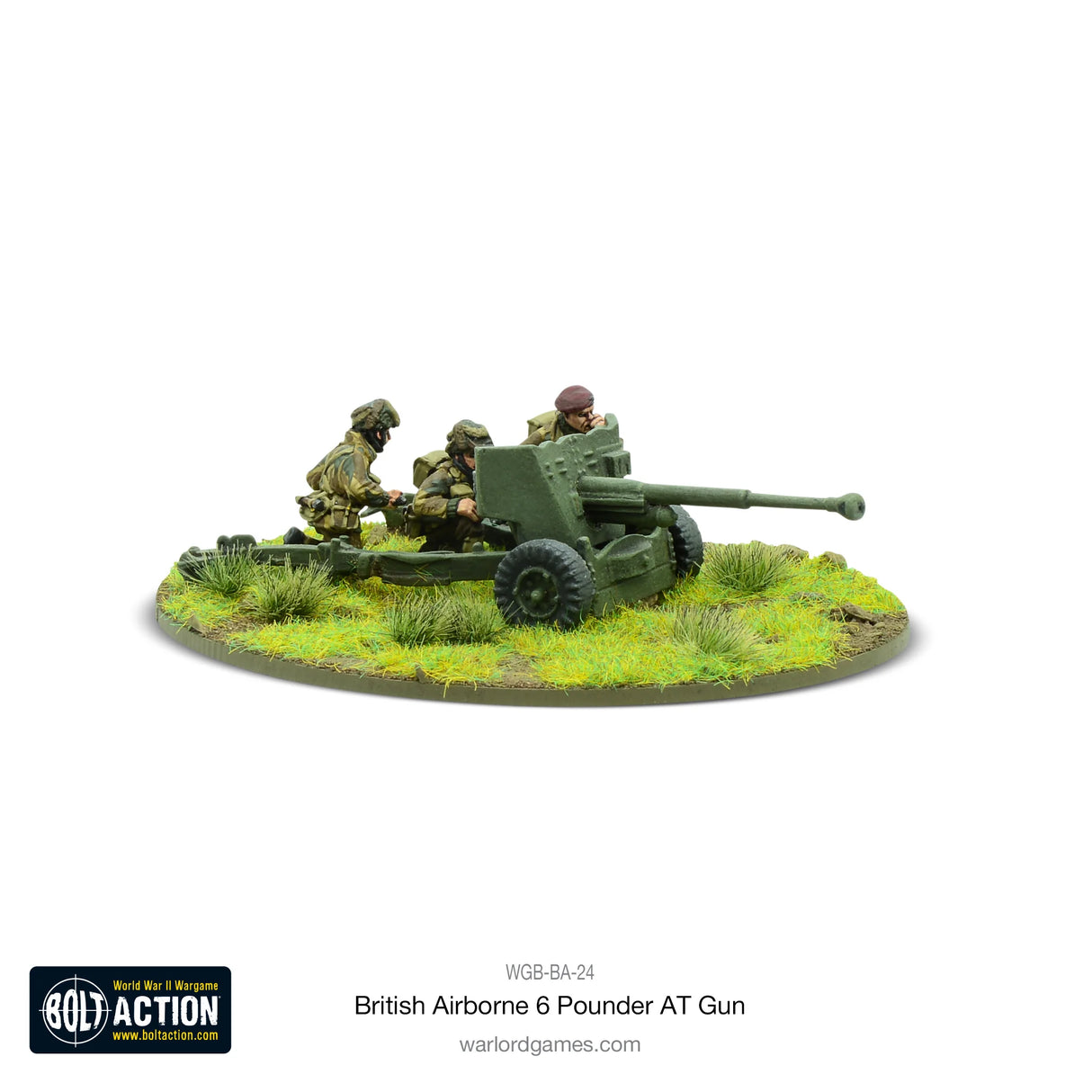 Bolt Action - British Airborne Six Pounder Anti-Tank Gun