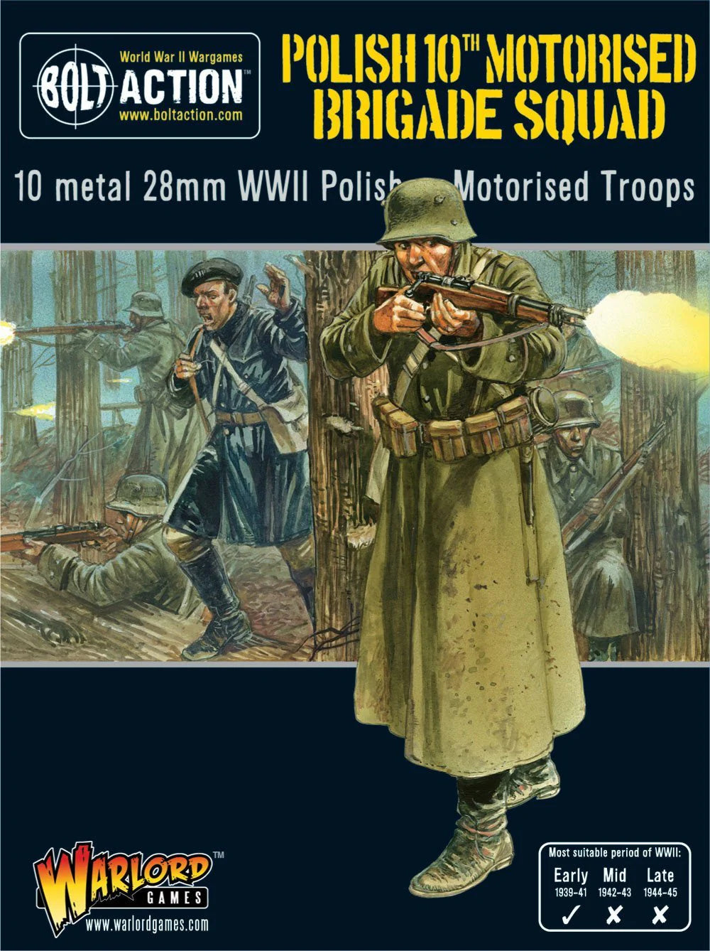 Bolt Action - Polish 10th Motorised Brigade Squad