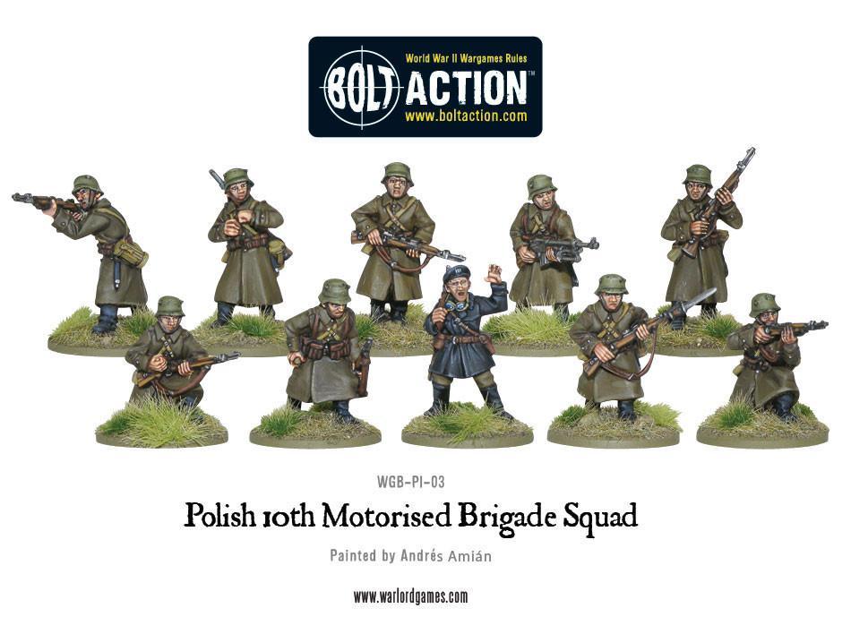 Bolt Action - Polish 10th Motorised Brigade Squad