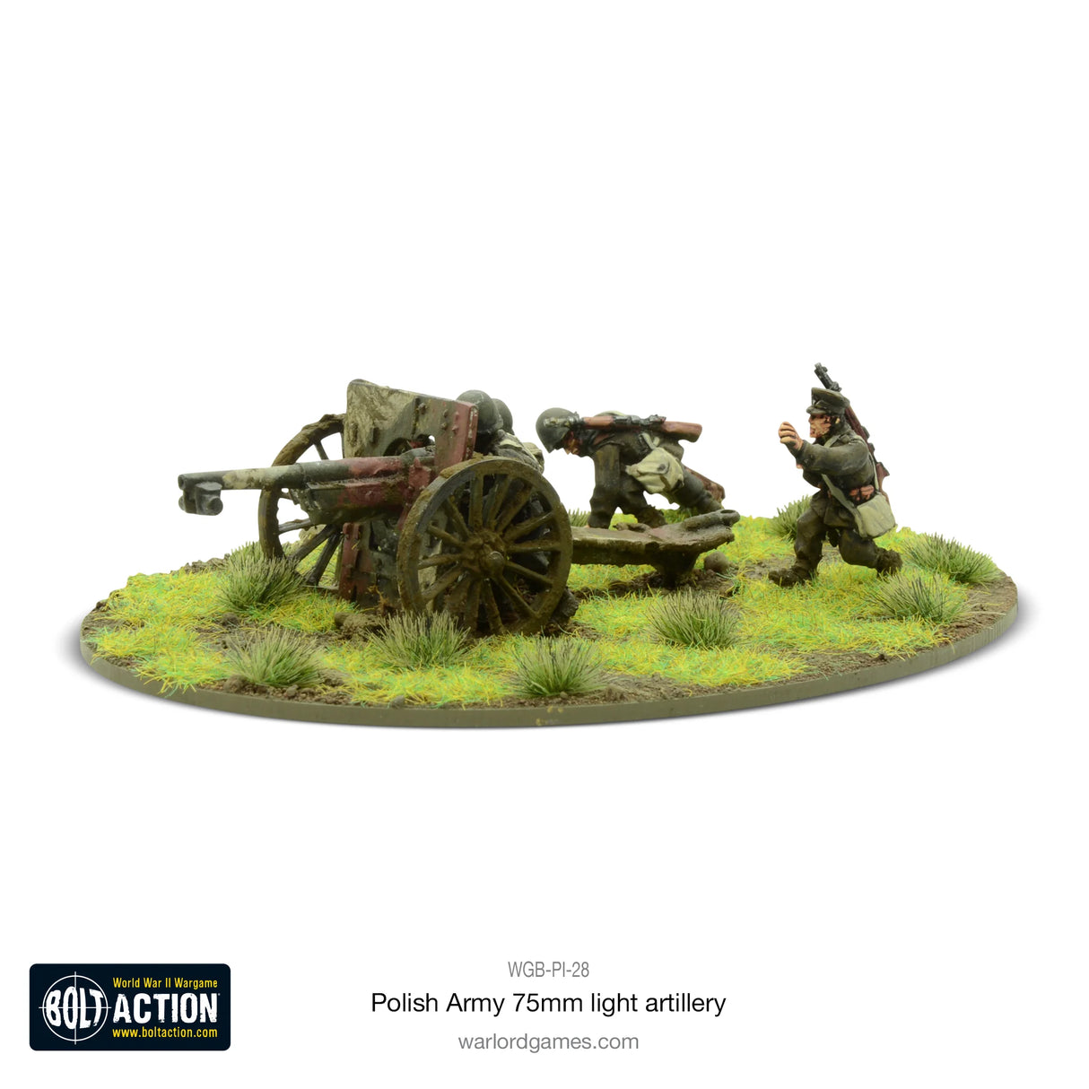 Bolt Action - Polish Army 75mm Light Artillery