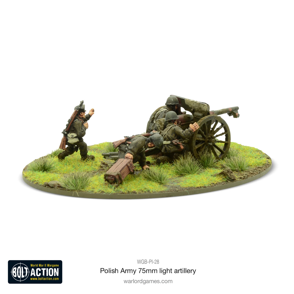 Bolt Action - Polish Army 75mm Light Artillery