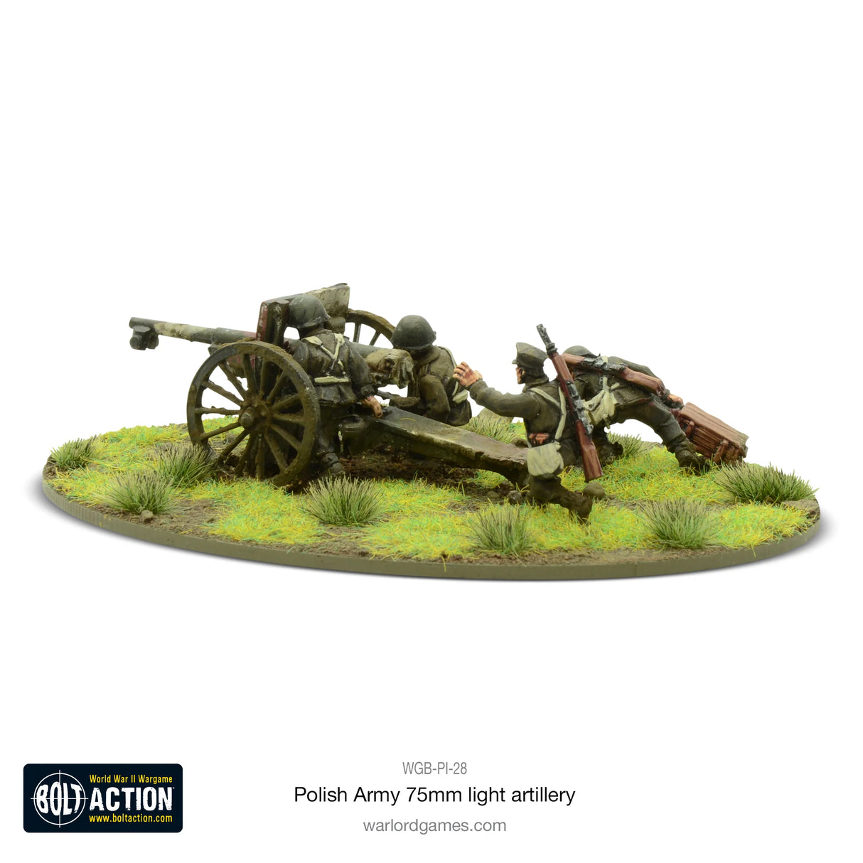 Bolt Action - Polish Army 75mm Light Artillery