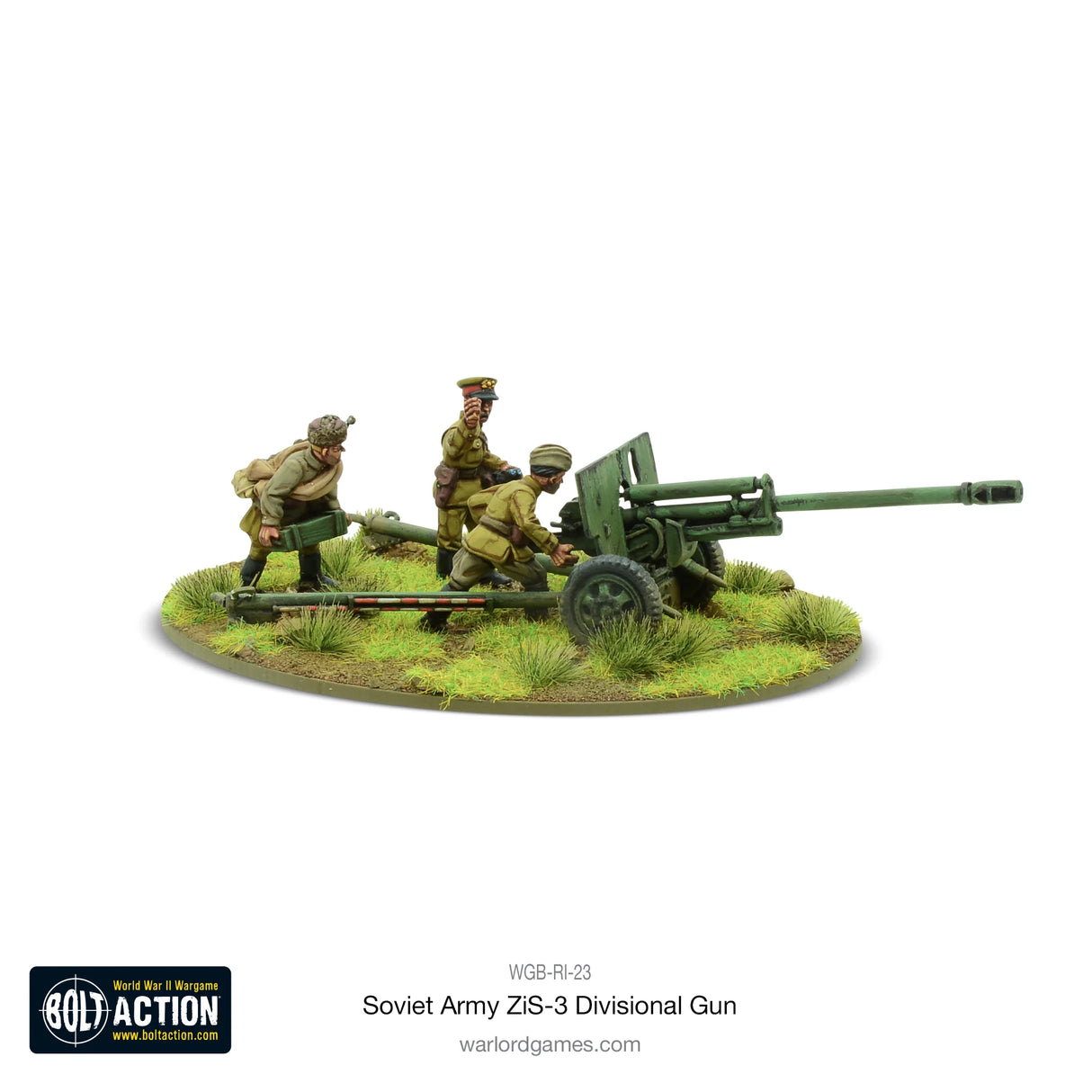 Bolt Action - Soviet ZIS-3 76mm Divisional Gun