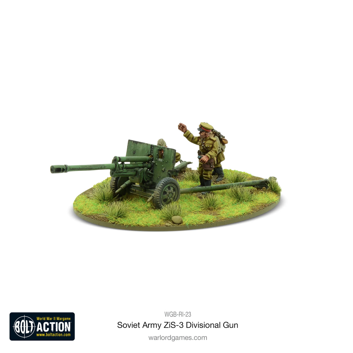 Bolt Action - Soviet ZIS-3 76mm Divisional Gun