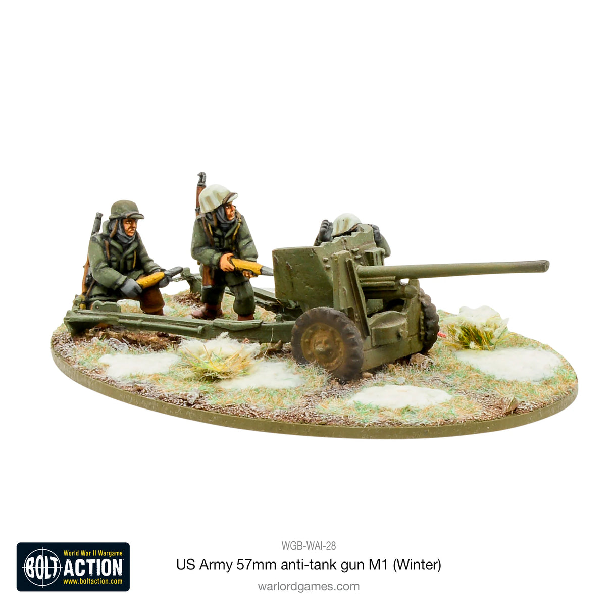 Bolt Action - US Army 57mm Anti-Tank Gun M1 (Winter)