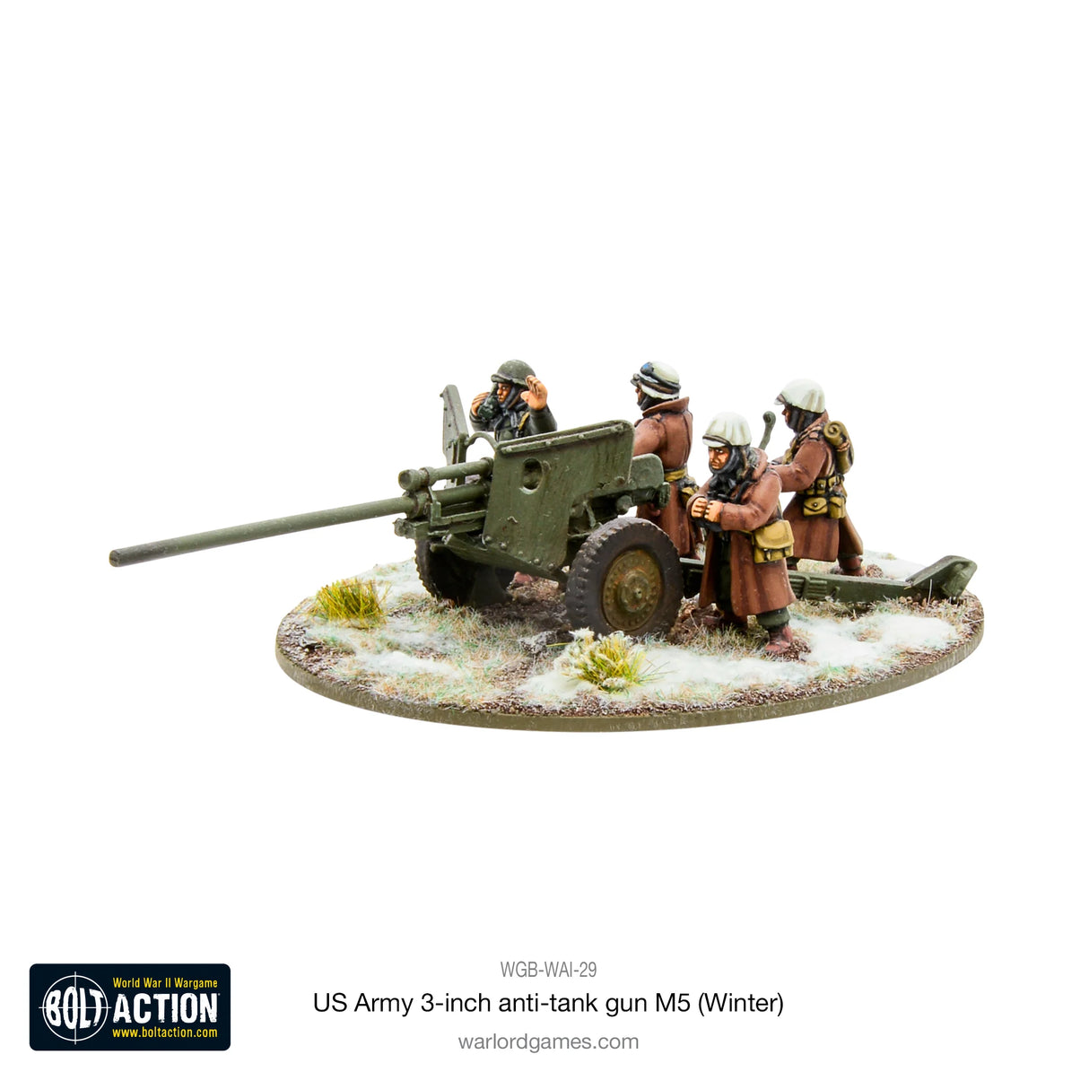 Bolt Action - US Army 3-Inch Anti-Tank Gun M5 (Winter)