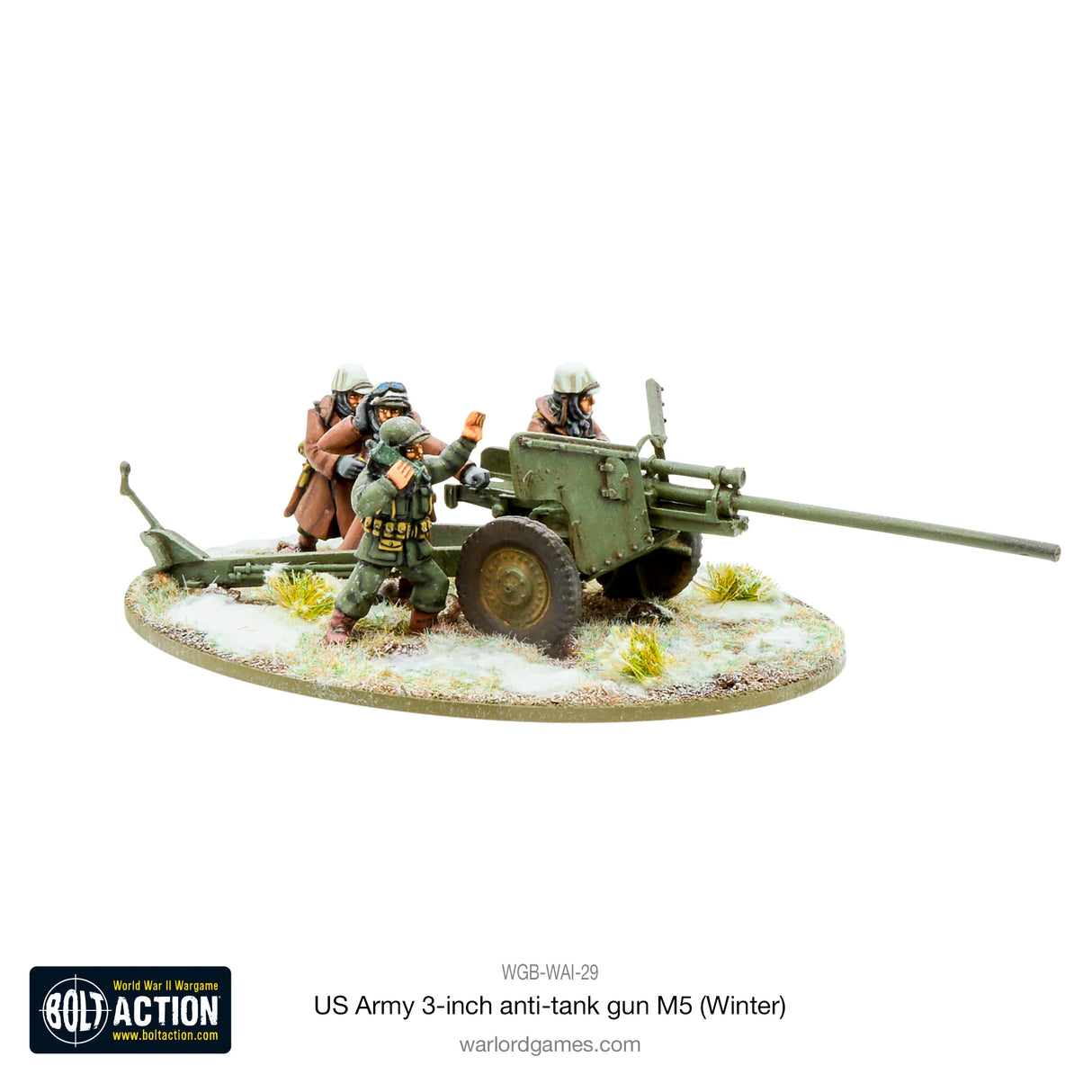 Bolt Action - US Army 3-Inch Anti-Tank Gun M5 (Winter)