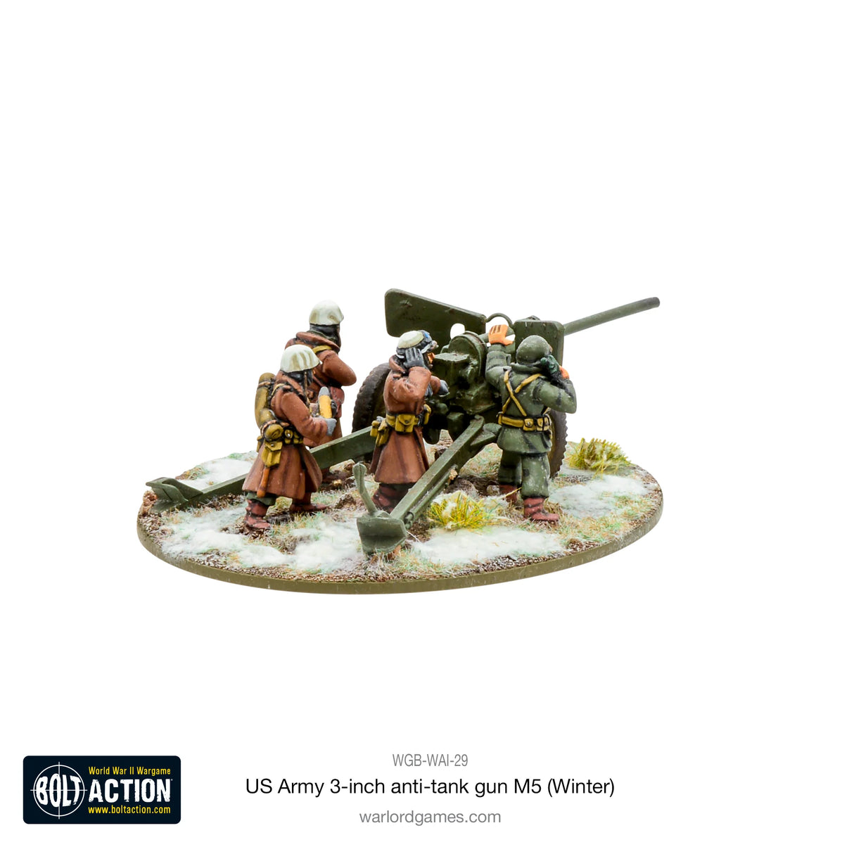Bolt Action - US Army 3-Inch Anti-Tank Gun M5 (Winter)