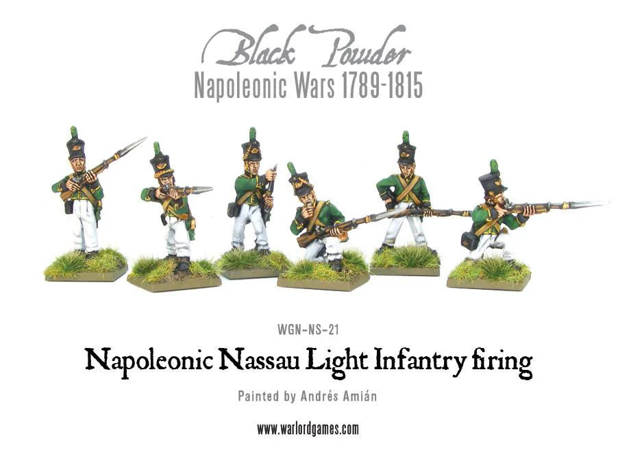 Black Powder - Napoleonic Wars: Nassau Light Infantry Firing