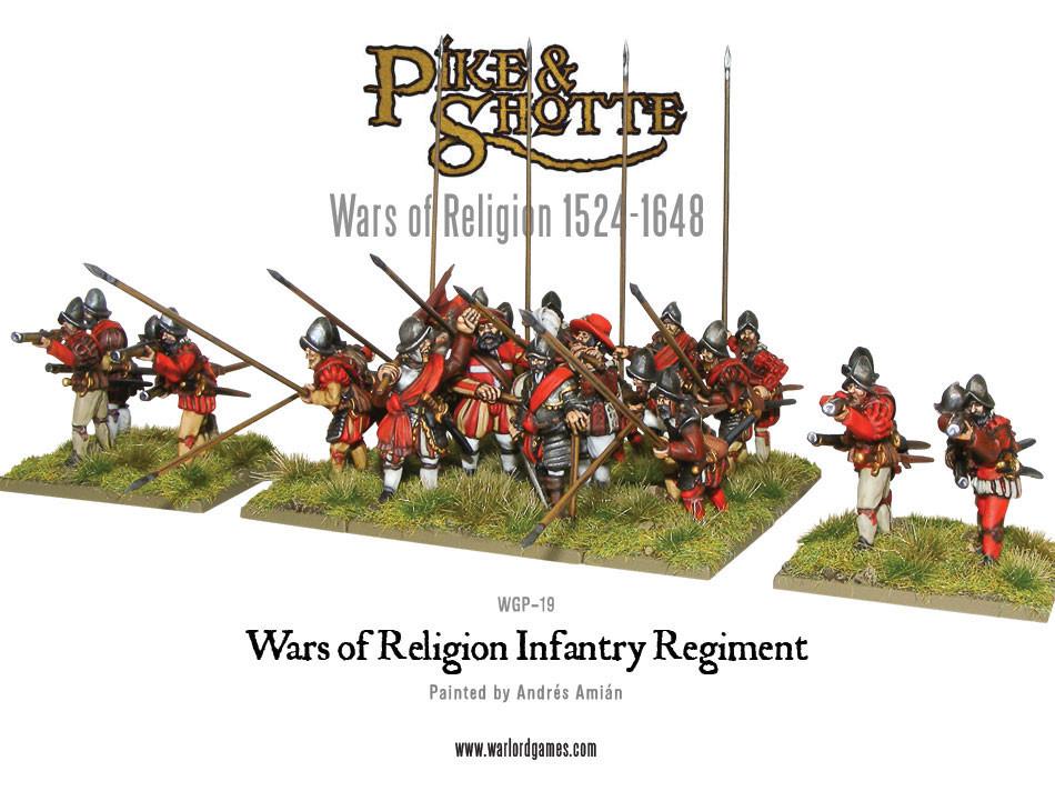 Pike & Shotte - Wars of Religion Infantry Regiment