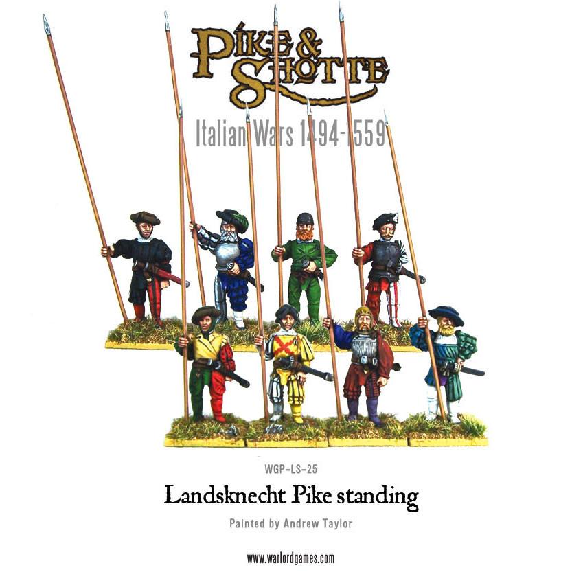 Pike & Shotte - Landsknecht Pikemen
