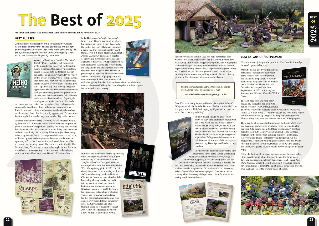Wargames Illustrated - WI457 January 2026 Edition