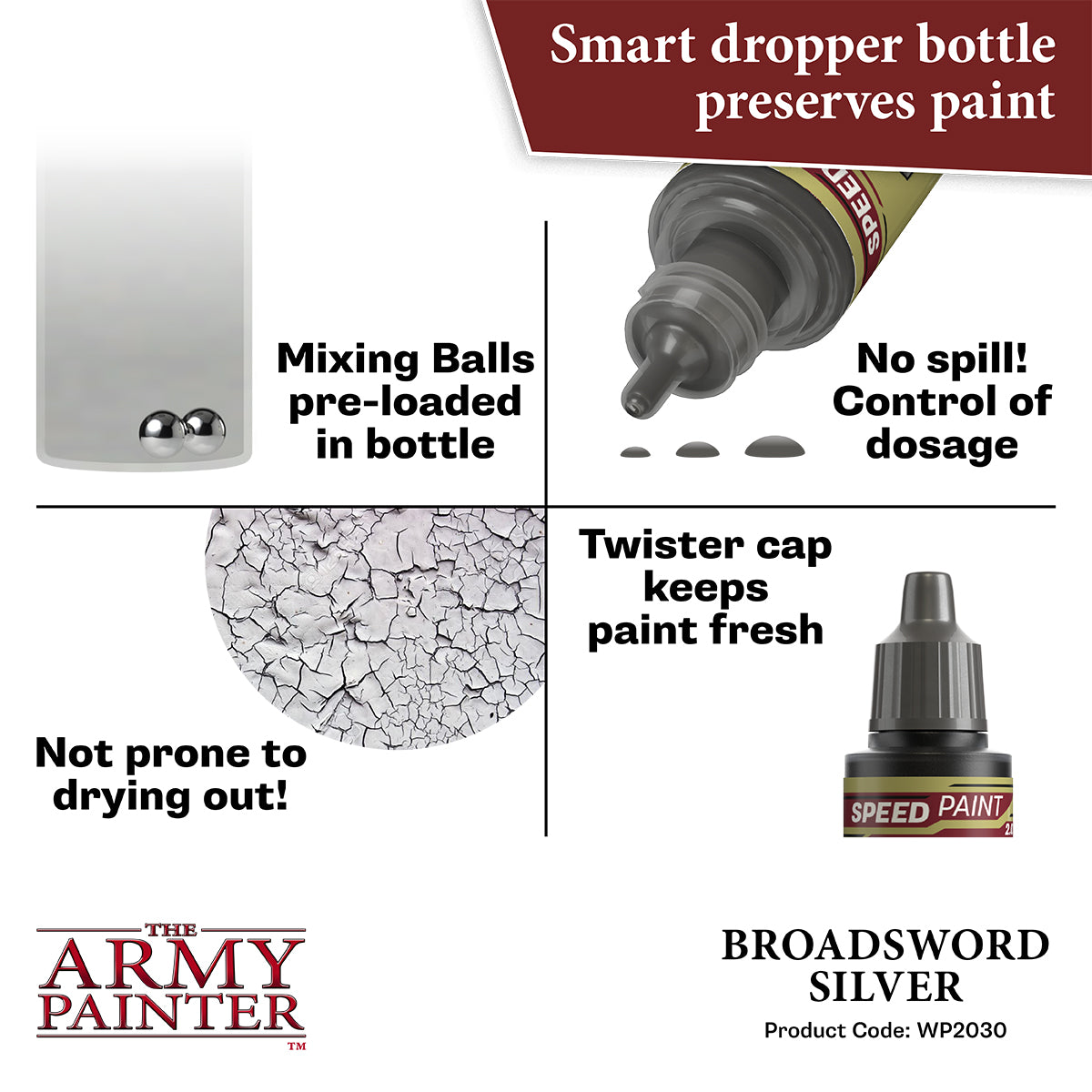 The Army Painter - Speedpaint: Broadsword Silver