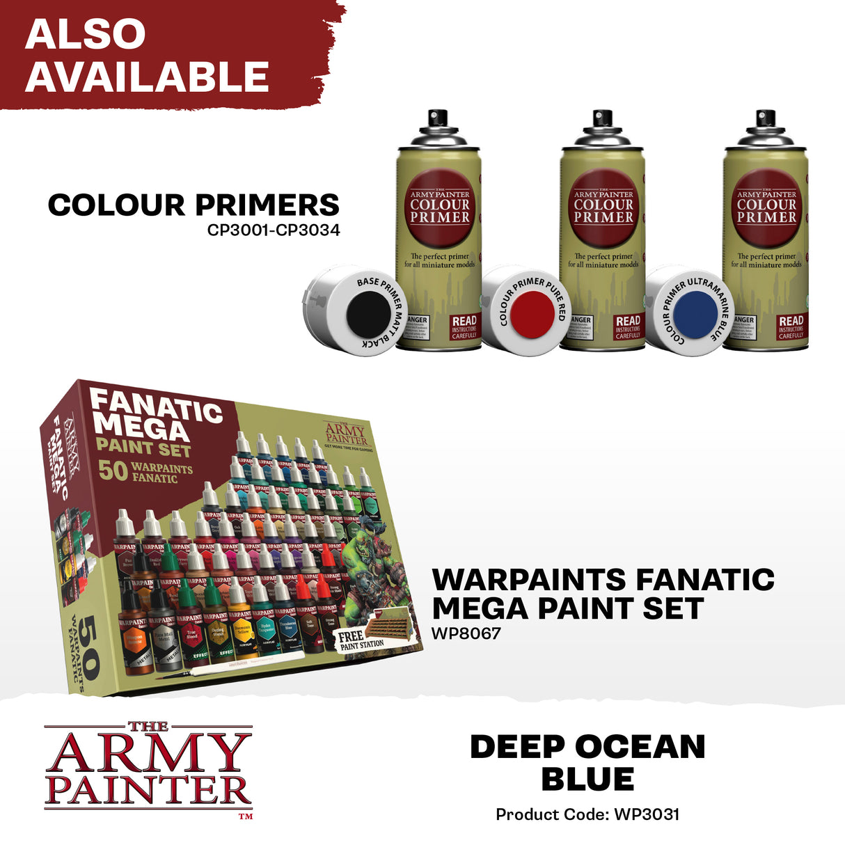 The Army Painter - Warpaints Fanatic: Deep Ocean Blue
