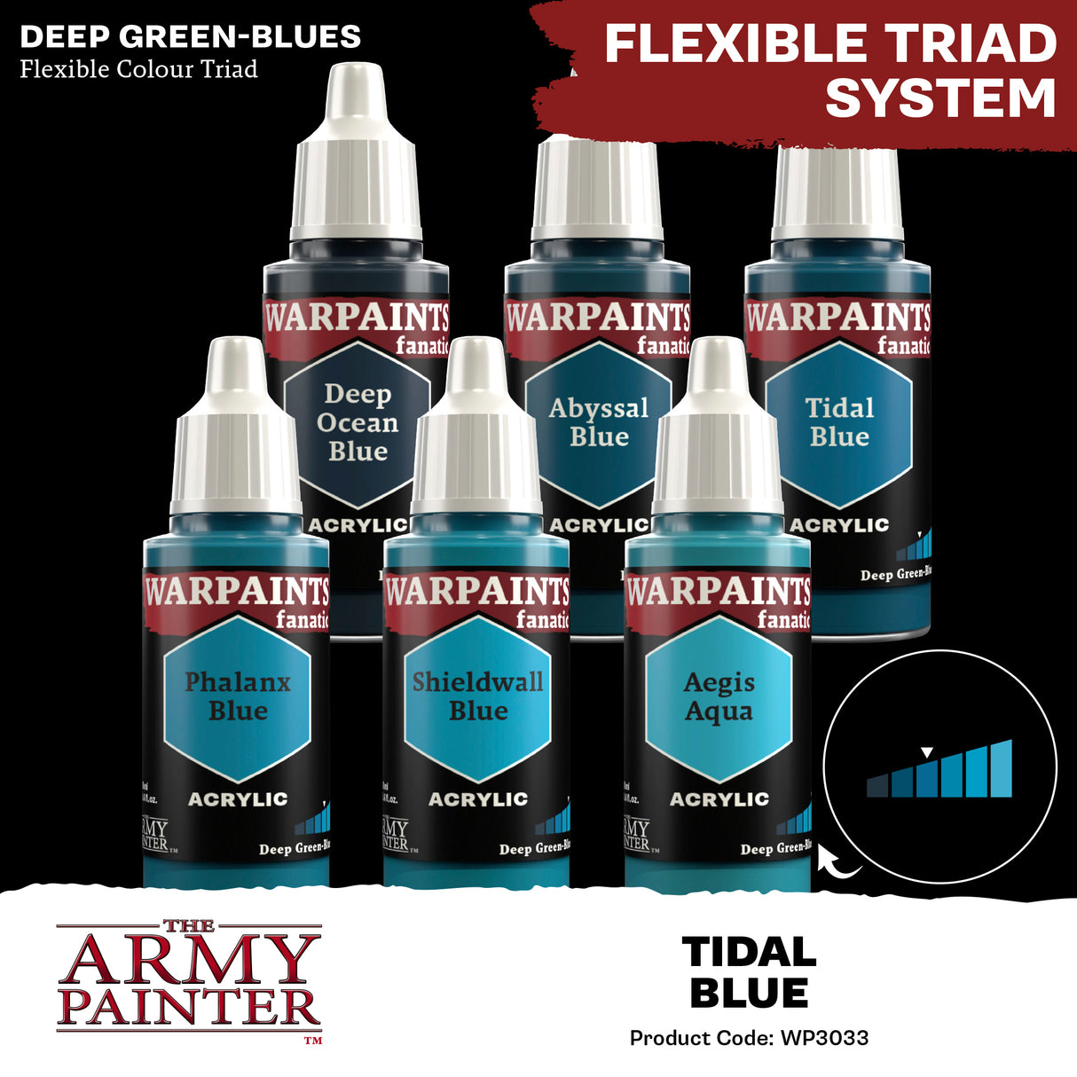 The Army Painter - Warpaints Fanatic: Tidal Blue