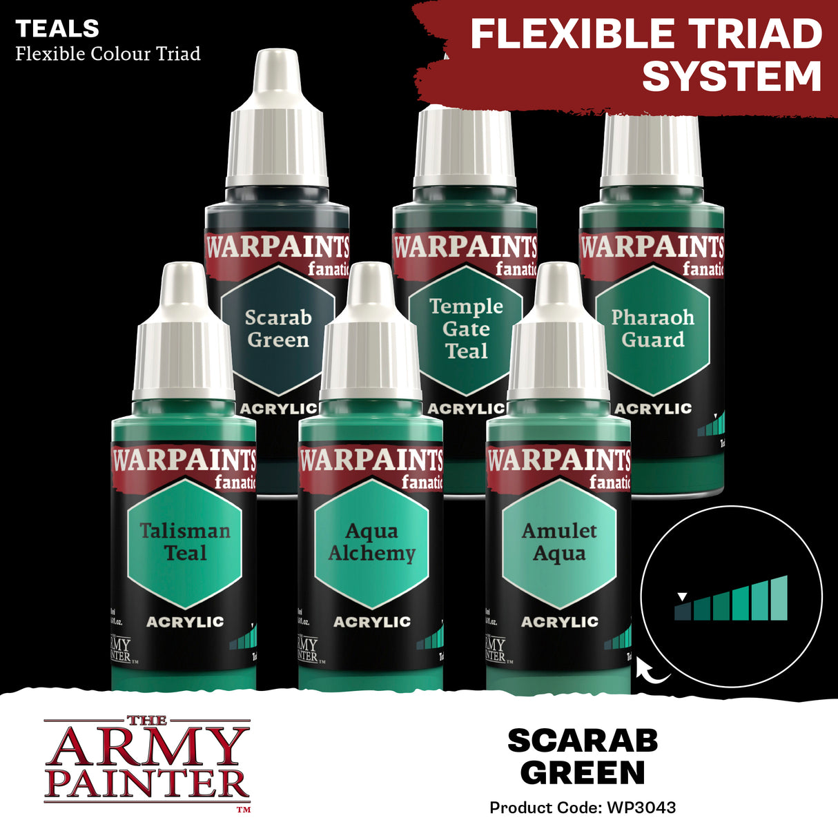 The Army Painter - Warpaints Fanatic: Scarab Green