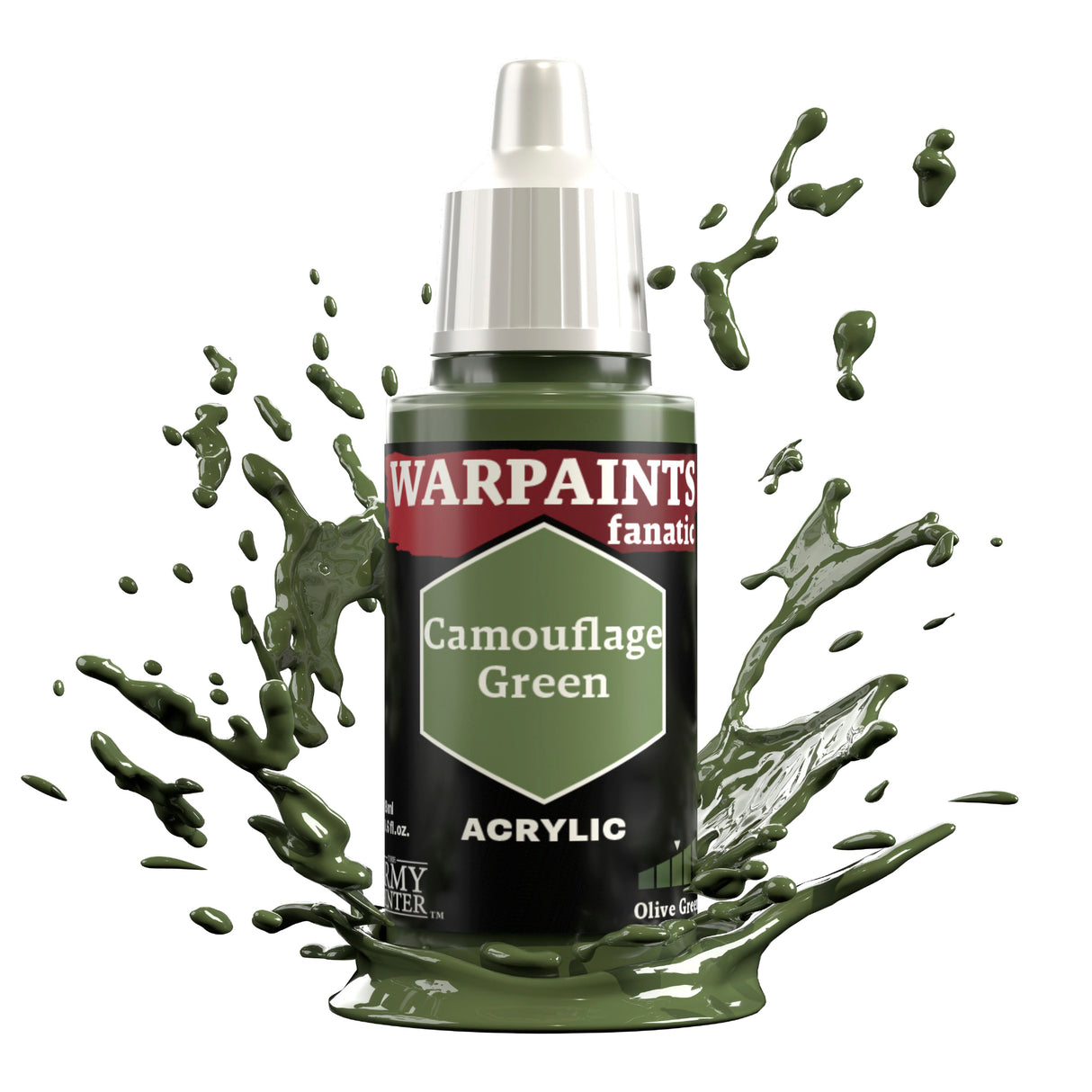 The Army Painter - Warpaints Fanatic: Camouflage Green