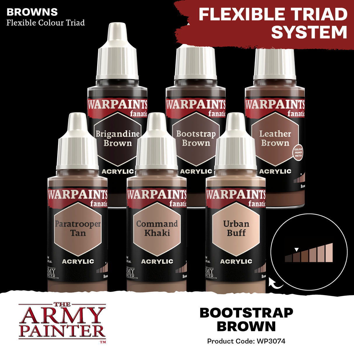 The Army Painter - Warpaints Fanatic: Bootstrap Brown