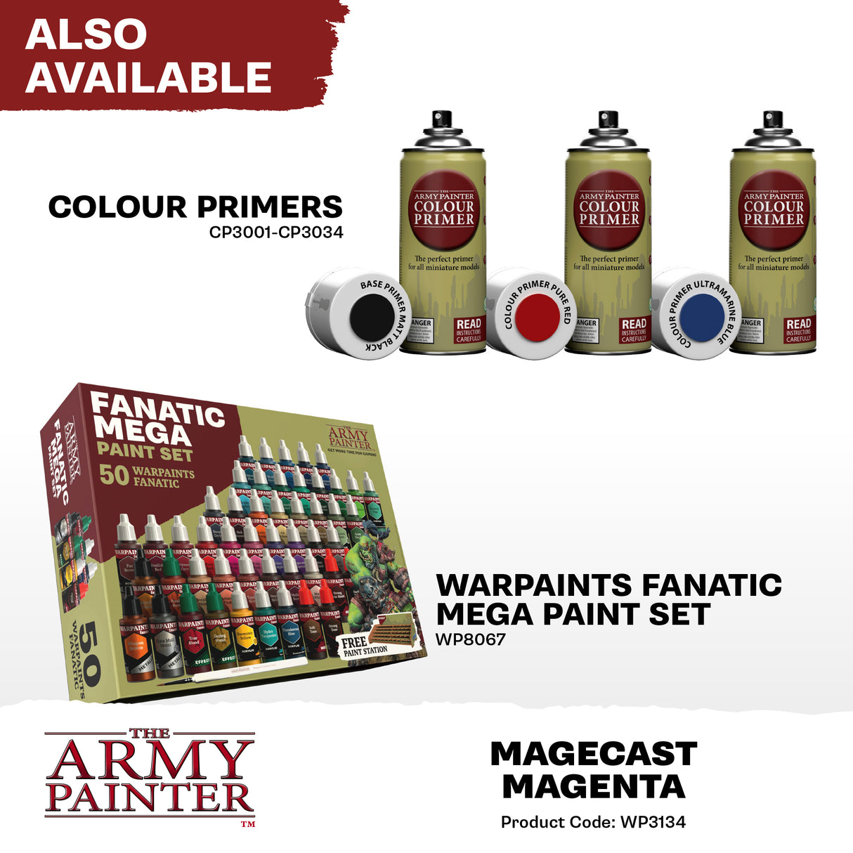 The Army Painter - Warpaints Fanatic: Magecast Magenta