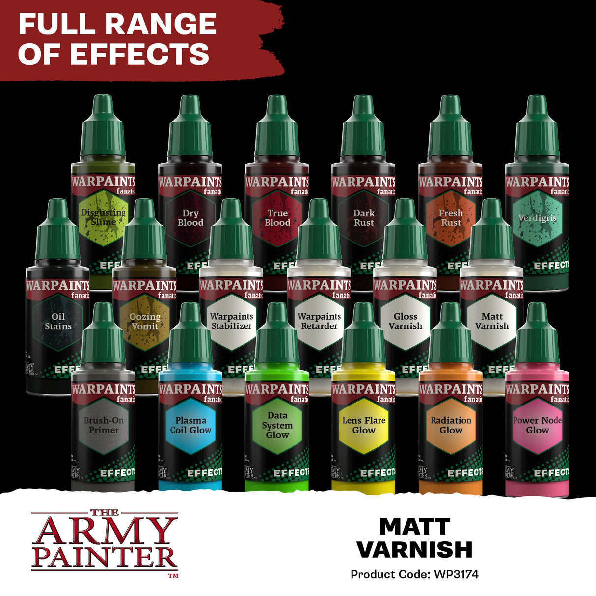 The Army Painter - Warpaints Fanatic Effects: Matt Varnish