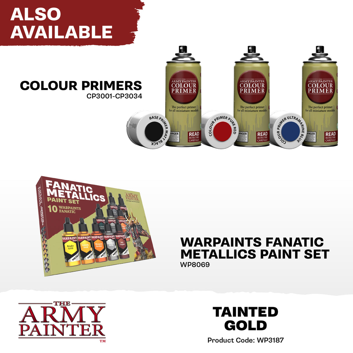 The Army Painter - Warpaints Fanatic Metallic: Tainted Gold